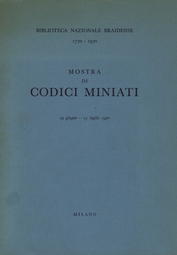 Mostra codici miniati s - mostra, di