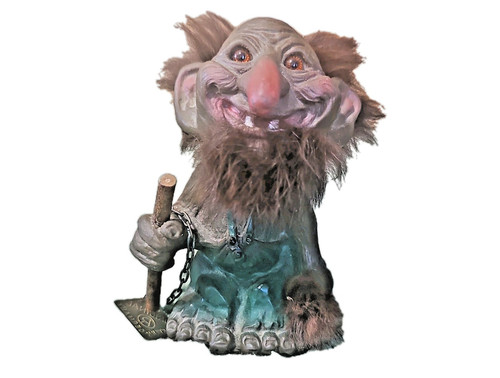 Nyform vintage troll - vintage, figurine