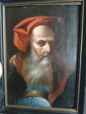 dipinto antico olio su tavola