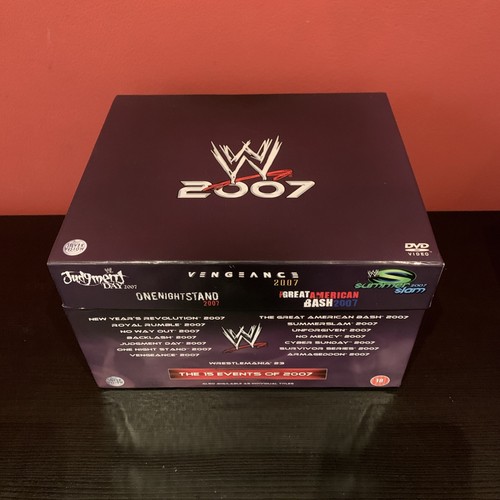 Wwe ppv collection 2007 boxset - wwe,