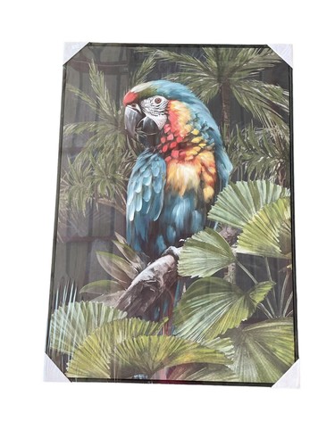 Quadro pappagallo tela - quadro, su