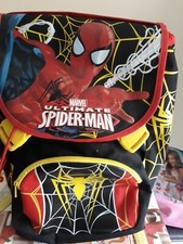lotto 974b zaino scuola bimbo bambino disney SPIDERMAN 45x30