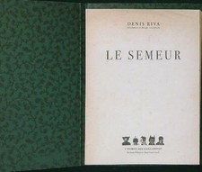 LE SEMEUR RIVA DENIS SEI 2011  PIEGHEVOLE O DÉPLIANT