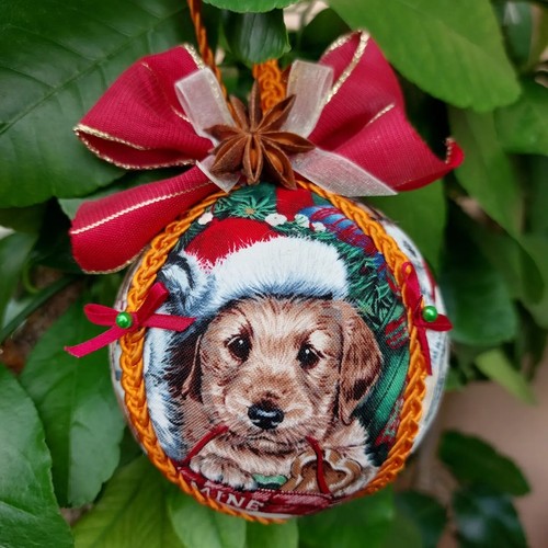 Palline natale cani - di,