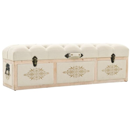 Cassapanca 110 crema in - crema,
