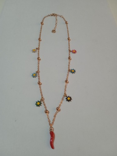 Collana colore oro con