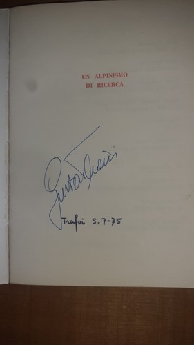 Libro con autografo gustavo - libro,