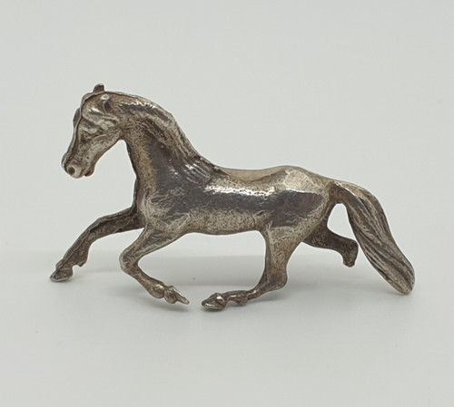 Statuina cavallo miniatura - statuina, in