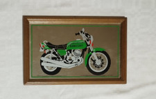 QUADRO A SPECCHIO MIRROR KAWASAKI 500 MACH III 3 H1 MOTO CHOPPER BIKER