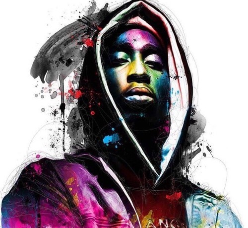 Tupac canvas wall art - , 22