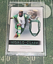 Patch maglia usata Futera Victor Osimhen World Class Game 2023 indossata /17 ...