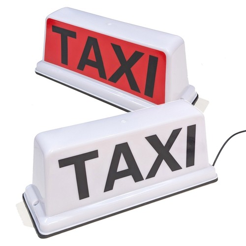 34cm led magnetico taxi - 13",