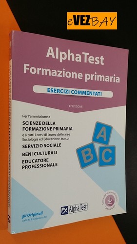 Alpha test formazione primaria - test,