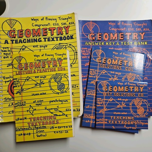Teaching textbooks geometry - teaching,