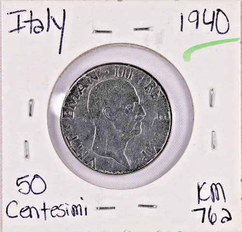 1940 italia centesimi - 1940, 50