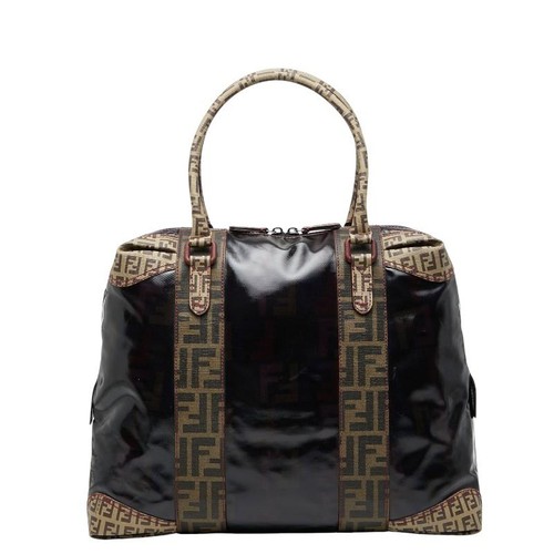 Borsa fendi zucca patent pvc - zucca,