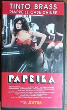 Vhs Cinema Film Paprika con Debora Caprioglio Stephane Ferrara Regia Tinto Brass