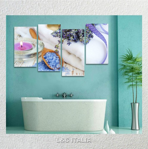 Lavanda zen quadro tela - 3,