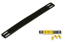 10X SUPPORTO 130mm FASCETTA