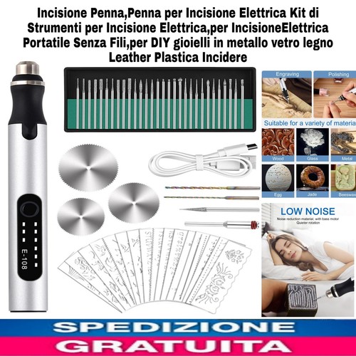 Penna incisione elettrica - x,