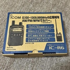 Icom IC-R6 Airband Special Ricevitore palmare a banda larga nero