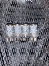 TELEFUNKEN ECC83 FOUR LITTLE USED TEST-NICE MATCHED-QUAD Same-code-B,7002901