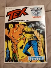 TEX GIOCO INTERATTIVO SIMULMONDO, SPETTRI, COMPLETO, OTTIMO, DEL 1993+ OMAGGIO