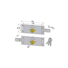 SECUREMME COPPIA SERRATURE