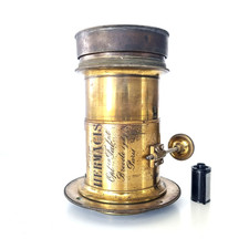HERMAGIS Petzval portrait lens 310mm brass large format 8x10 wet plate
