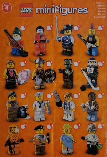 Lego personaggi collezione - personaggi, da