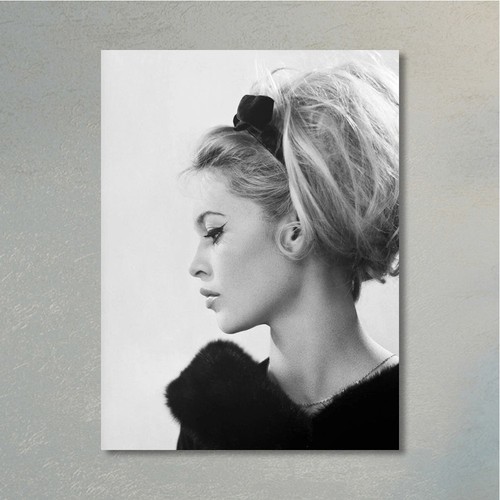 Poster brigitte bardot bianco - poster,