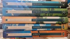 enciclopedia geografica universale 5 volumi mondadori 2007
