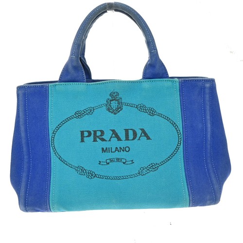 Borsa mano prada logo - logo, canapa