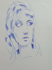 DISEGNO VINTAGE RITRATTO