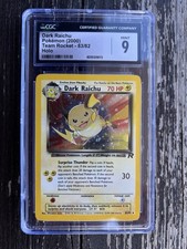 Pokemon Dark Raichu 1st