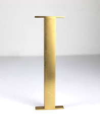 LETTERA I in Ottone Vintage da