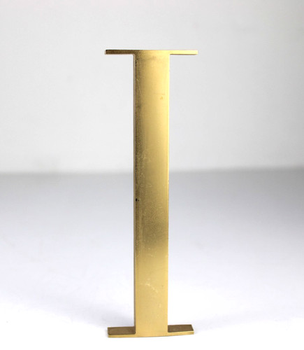 Lettera ottone vintage da - i,