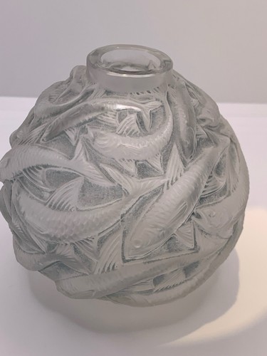 Vaso rené lalique oleron - vaso,