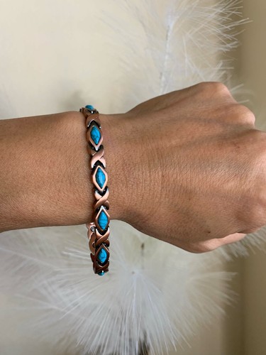 Bracciale magnetico rame puro