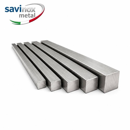 Barra quadra acciaio inox - barra,