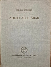 Addio alle armi Sergio Romano