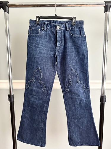Jeans ginocchio svasati con - jeans, al