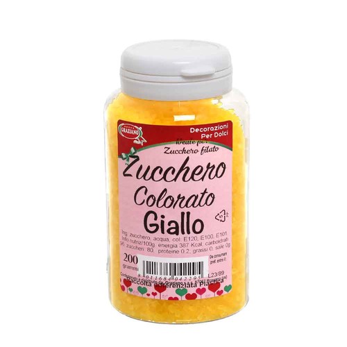 Cristalli zucchero colorato - di,