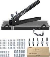 ESYNiC Kit Rivettatrice per Inserti Filettati con 86pz Dadi