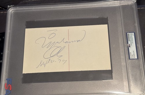 Muhammad ali taglio firmato - muhammad,