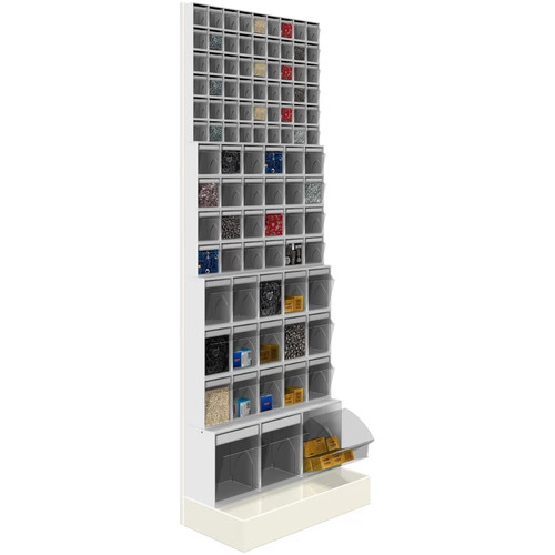 Scaffale porta minuteria con - porta,
