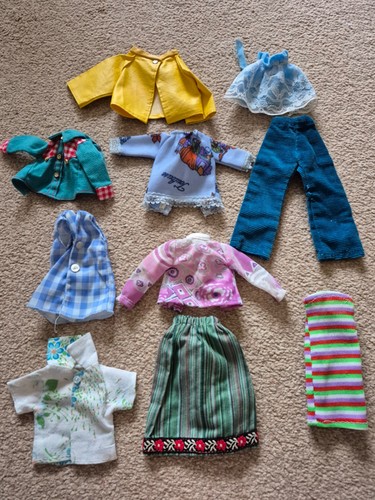 Lotto vestiti bambole - , vintage