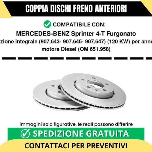 Coppia dischi freno anteriori - coppia,