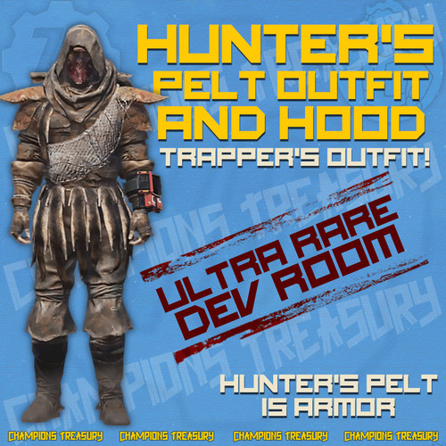 Fallout hunter pelt - 76, &
