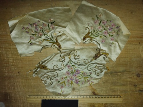 Pezzi ricamo fiori mano - ricamo,